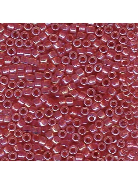 Delica 11-1746 Claret Lined Opal AB 7.2g