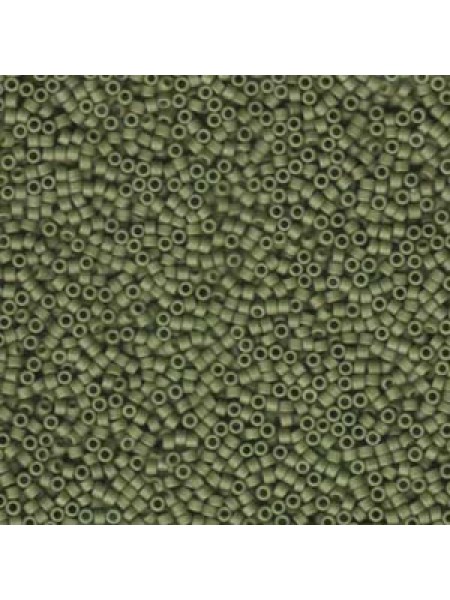 Delica 11-391 Matt Opaque Olive- 7.2gr