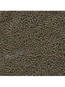 Delica 11-656 Dyed Opaque Olive-7.2gr