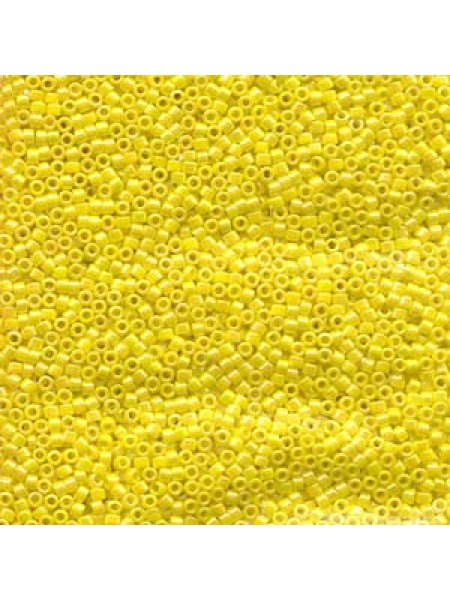Delica 11-160 Opaque Yellow AB  7.2gram
