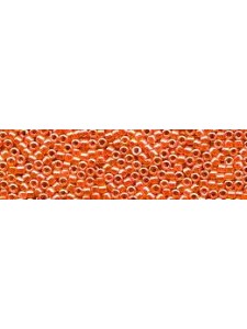 Delica 11-235 Lined Crystal Salmon 7.2gr