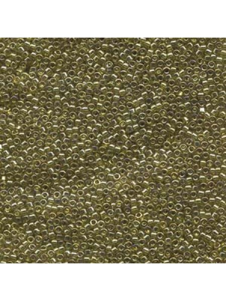 Delica 15-0124 TR Chartreuse LUSTR 7gram