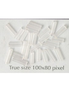 Bugle 6mm Clear - per 10 gram