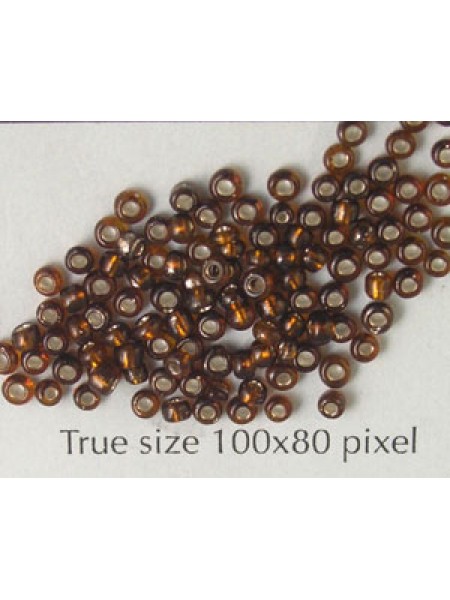 Sead Bead #10 Brown Metallic-per 10 gram