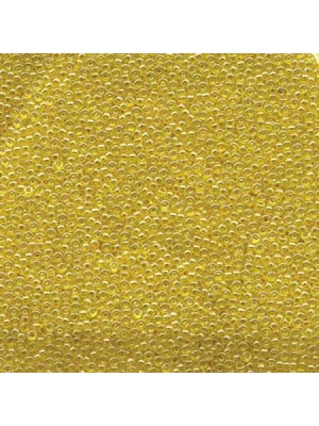Miyuki 15/0 Round 8.2gr SF TR Yellow Lus
