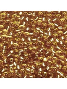 Miyuki #6 Seed Bead S/Lined Gold 20g