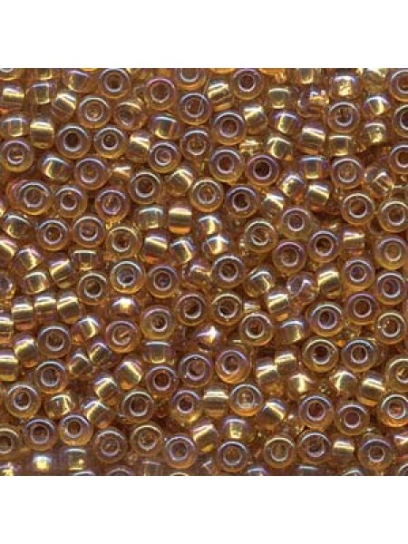 Miyuki #6 Seed Bead S/L Dk Gold AB 20gr