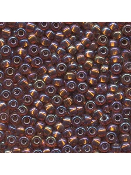 Miyuki #6 Seed Bead S/L DK Topaz AB 20gr