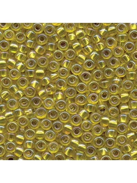 Miyuki #6 Seed Bead S/L Yellow AB 20gr