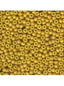 Miyuki #6 Seed Bead MT Opaqu Mustard 20g