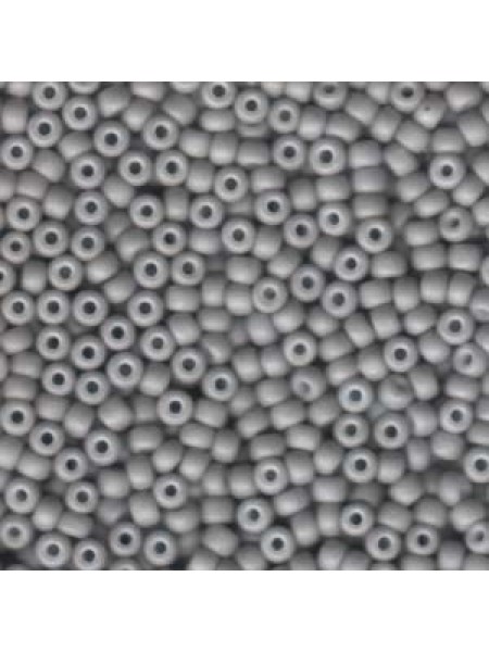 Miyuki #6 Seed Bead MT OPQ Grey 20gr