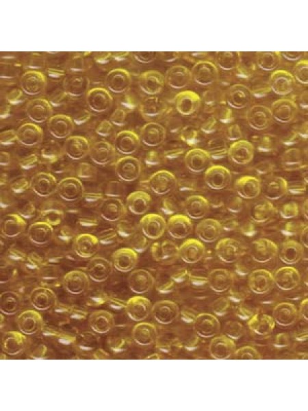 Miyuki #6 Seed Bead TR Yellow 20gr