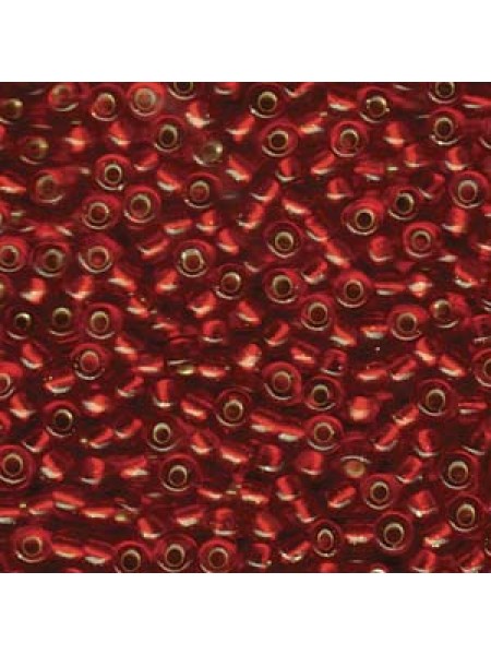 Miyuki #6 Seed Bead S/L Ruby 10 Gram