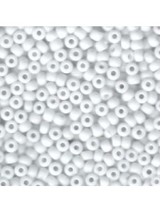 Miyuki #6 Seed Bead Opaque White 20gram