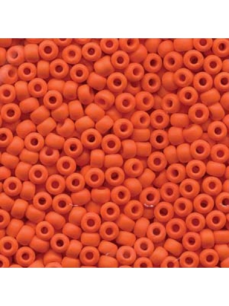 Miyuki #6 Seed Bead Matt OP Orange 20gr