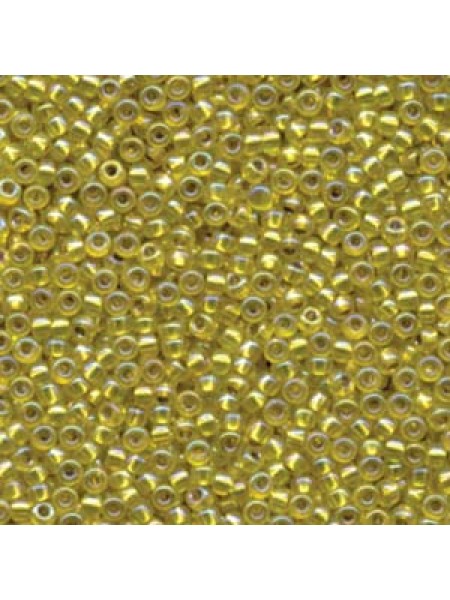 Miyuki 8/0 Seed Bead S/L Yellow AB 22g