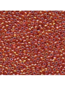 Miyuki 8/0 Seed Bead S/L Orange AB 22g