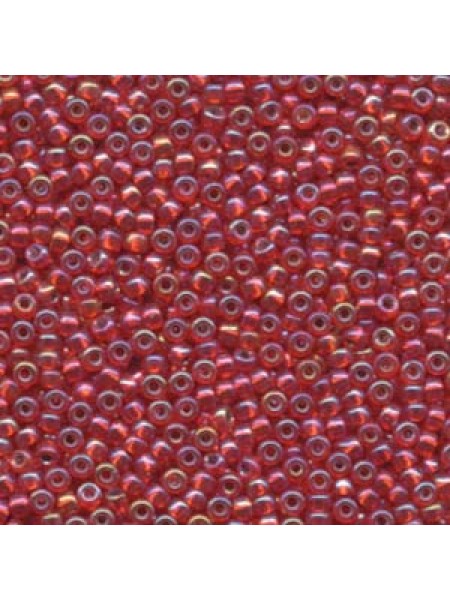 Miyuki 8/0 Seed Bead S/L Flame  AB 22g