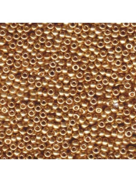 Miyuki 8/0 Seed Bead Galvanised Gold 22g