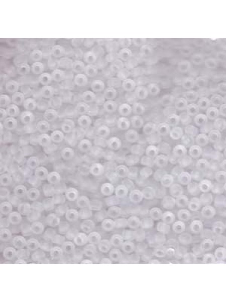 Miyuki 8/0 Seed Bead Matt Crystal  22g