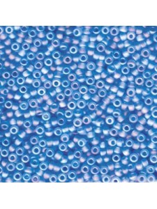 Miyuki 8/0 Seed Bead TR Matt Aqua AB 22g