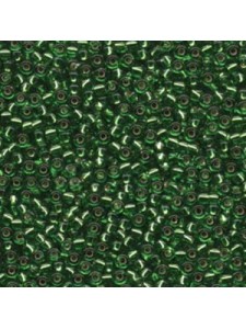 Miyuki 8/0 Seed Bead S/L TR Lt Green 22g