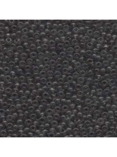 Miyuki 8/0 Seed Bead TR Grey 22g