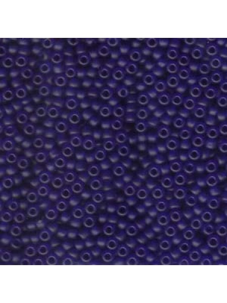 Miyuki 8/0 Seed Bead Matt TR Cobalt 22g