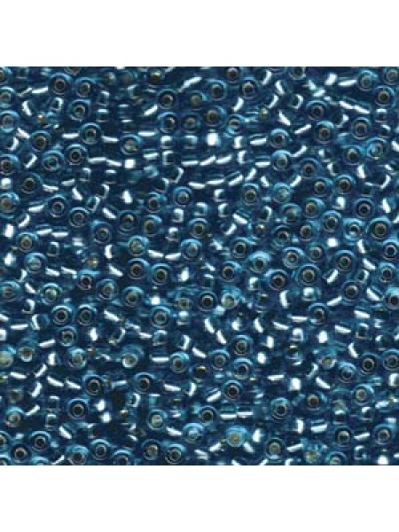 Miyuki 8/0 Seed Bead S/L Aqua 22g