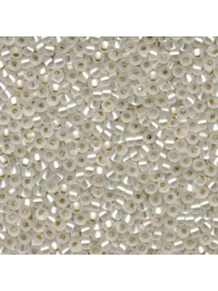 Miyuki 8/0 Seed Bead Matt S/L Crystl 22g