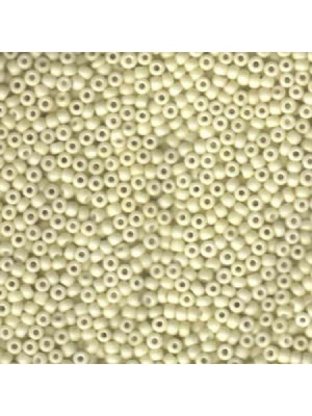 Miyuki 8/0 Seed Bead MT Opaque Cream 22g