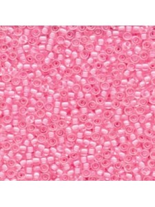 Miyuki 8/0 Seed Bead Pink LND Crystl 22g