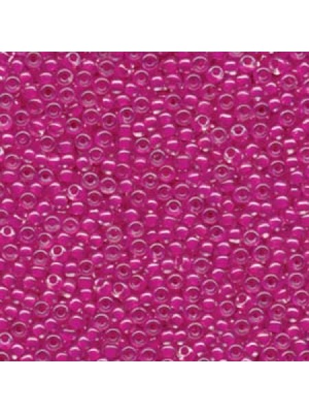 Miyuki 8/0 Seed Bead Fuchsia LND Cry 22g