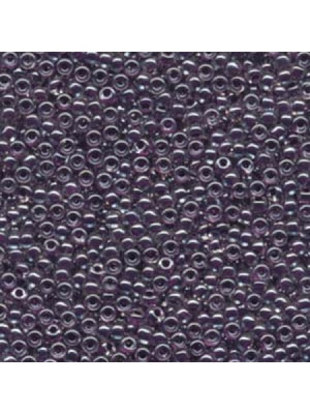 Miyuki 8/0 Seed Bead Grape LND Cryst 22g