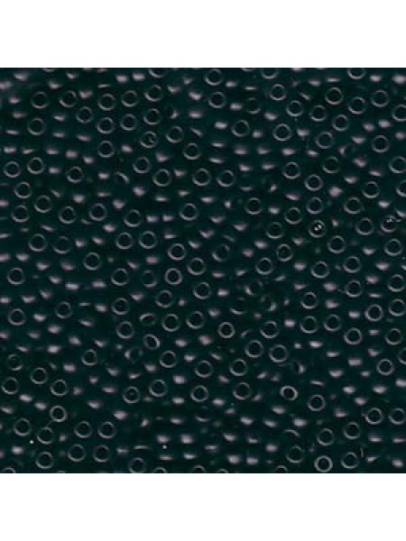 Miyuki 8/0 Seed Bead Black Opaque 22g