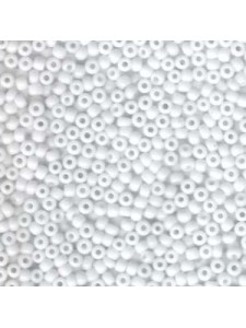 Miyuki 8/0 Seed Bead Opaque White 22g