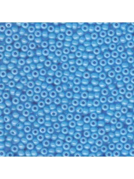 Miyuki 8/0 Seed Bead OP Light Blue 22g