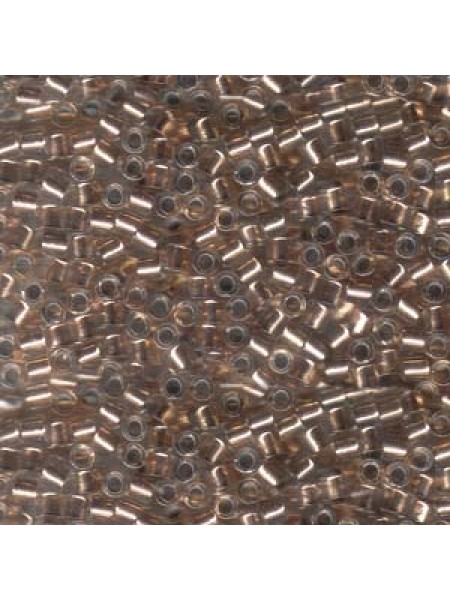 Delica 8/0 Copper Lined Crystal 6.8gram