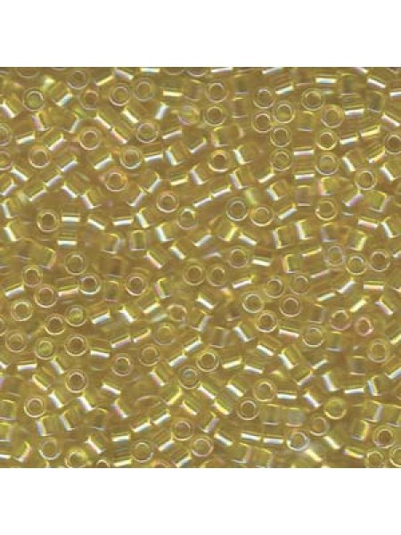 Delica 8/0 Transparent Yellow AB 6.8gram