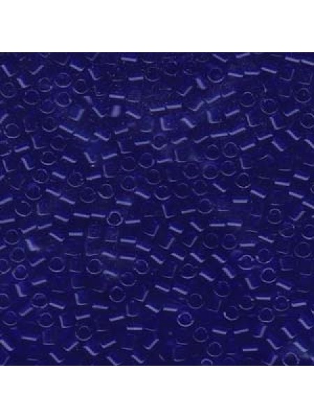Delica 8/0 Transparent Cobalt 6.8gram