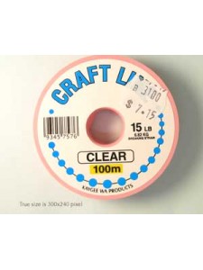 Craft Line 15lb Clear 100mtr (B15100)