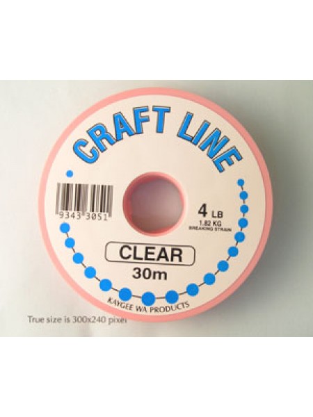 Craft Line 4lb Clear 30mtr