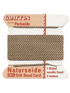 Griffin Silk Beading Cord Beige No 6