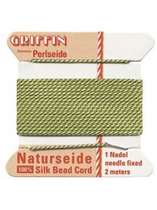 Griffin SLK BD Cord Jade #0 w/needle