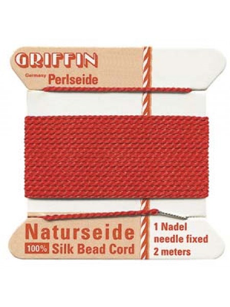 Griffin SLK BD Cord Red #3 w/needle