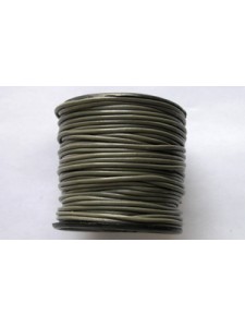 Round Leather Cord 1.5mm Coconut 25mt