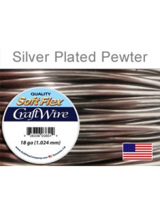 Soft Flex 18GA Silver Pl Pewter 20 feet