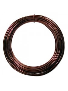 Aluminium Wire 12 ga Ice Brown 39 feet