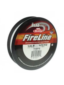 Fireline  0.22mm 14LB Crystal 125YDS