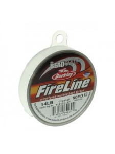 Fireline 0.009in 0.22mm 14LB Crystal 50Y